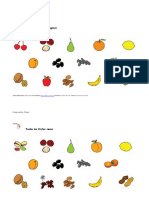 Comprension Frutas PDF