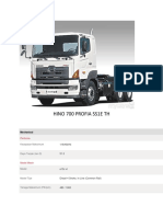 Hino 700 Profia Ss1e TH