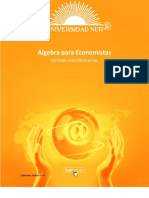 Algebra Economía Semipresencial