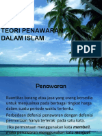 Teori Penawaran Dalam Islam