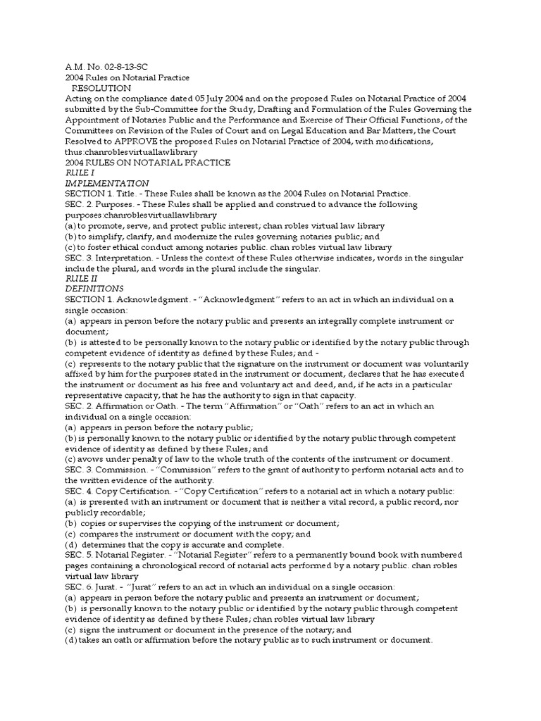 Agpalo 1 Download Free PDF Notary Public Signature