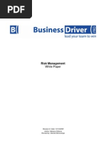 White Paper - Risk Management, Rev.8 en 2009-10-10