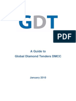 A Guide To Global Diamond Tenders DMCC: January 2010