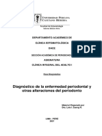 Diagnostico en Periodoncia