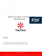 Presentacion de Punto de Venta y Facturacion Electronica Online