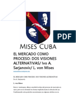 El Mercado Como Proceso - Dos Visiones Alternativas - Ivo A. Sarajanovic