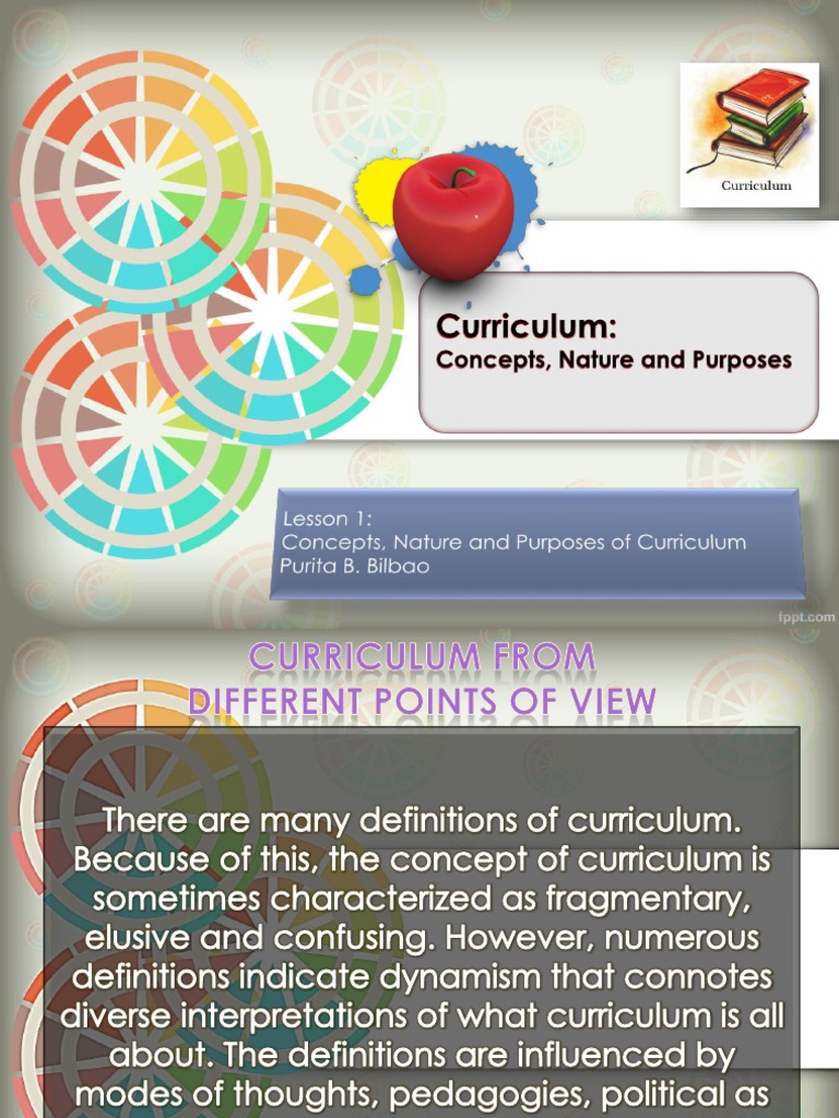 Lesson 1 - Concepts, Nature, and Purpose of Curriculum | PDF ...