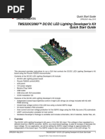 TMS320C2000™ DC/DC LED Lighting Developer's Kit Quick Start Guide