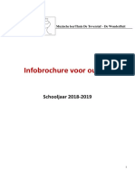 Infobrochure Muzische Leerthuis de Wonderfluit - de Toverstaf 2018-2019