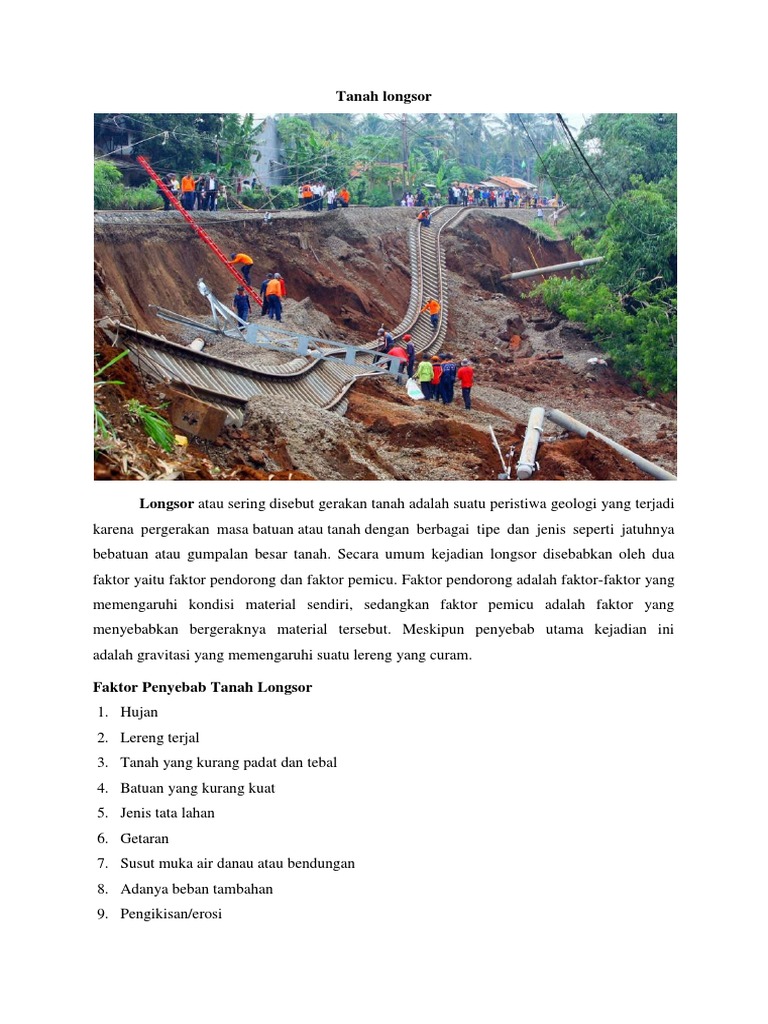 Kliping Tanah Longsor PDF