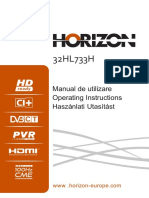 32hl733h Horizon User Manual Ro GB Hu