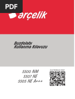 Arcelik 5231 Nhey Kullanim Kilavuzu