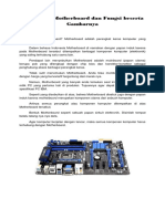 20 Komponen Komponen Motherboard Dan Fungsinya