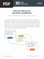 Uso de Citas en La Escritura Acadmica