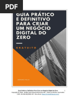 Como Criar Um Negocio Digital Do Zero