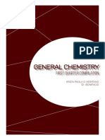 General Chemistry: First Quarter Compilation