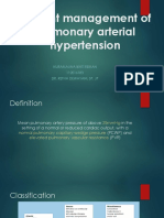 Current management of pulmonary arterial hypertension.pptx