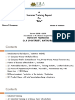 Industrial Training PPT Format-1