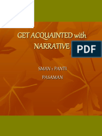 Get Acquainted With Narrative: Sman 1 Panti Pasaman