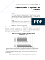 La Importancia de La Ingenieria de Servicios