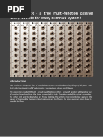 Olegtron R2R - A True Multi-Function Passive Utility Module For Every Eurorack System!