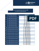 Equivalencias de Inglés Superintensivo v3 PDF