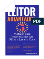 E-book Leitor Adiantado- 5 Motivos para você ensinar seu Filho  a Ler em Casa.pdf