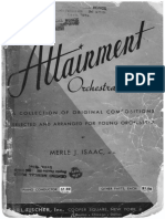 Attainment. 1st Violin A