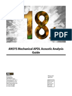 Ansys Acoustic Analysis
