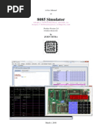 8085 Simulator: A User Manual On