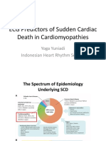 ECG Predictors of Sudden Cardiac Death in Cardiomyopathies: Yoga Yuniadi Indonesian Heart Rhythm Society