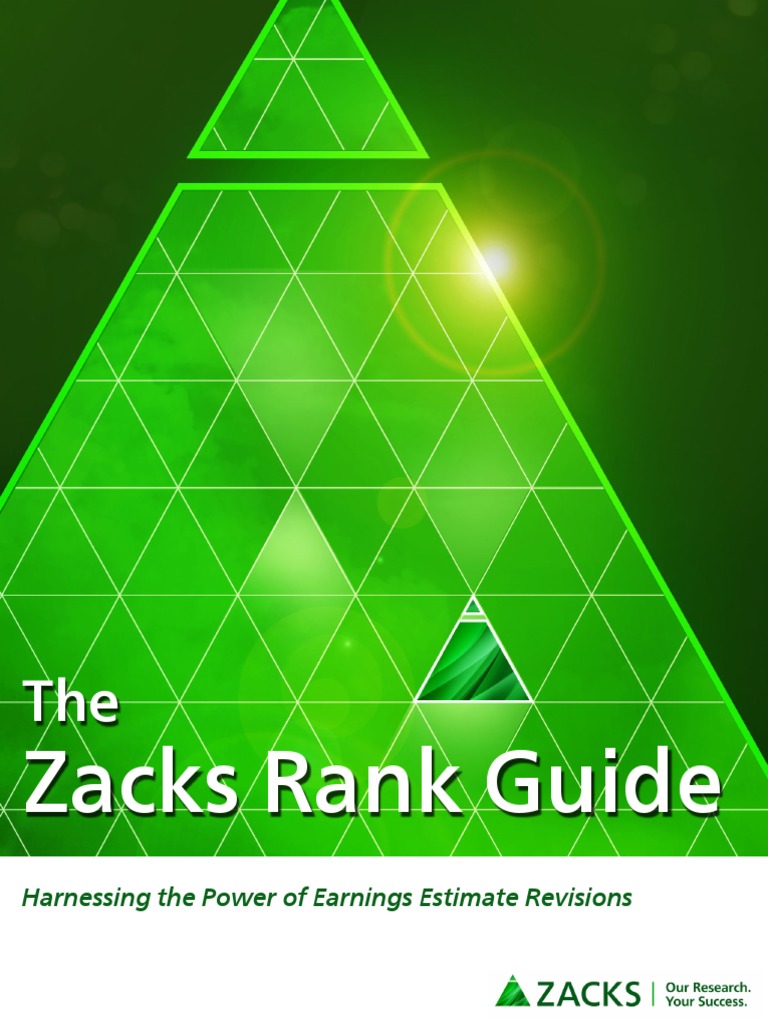 Zacks Rank Guide PDF PDF Investor Valuation (Finance)