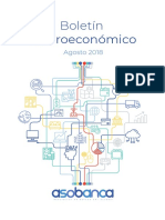 Boletín Macroeconómico - Agosto 2018