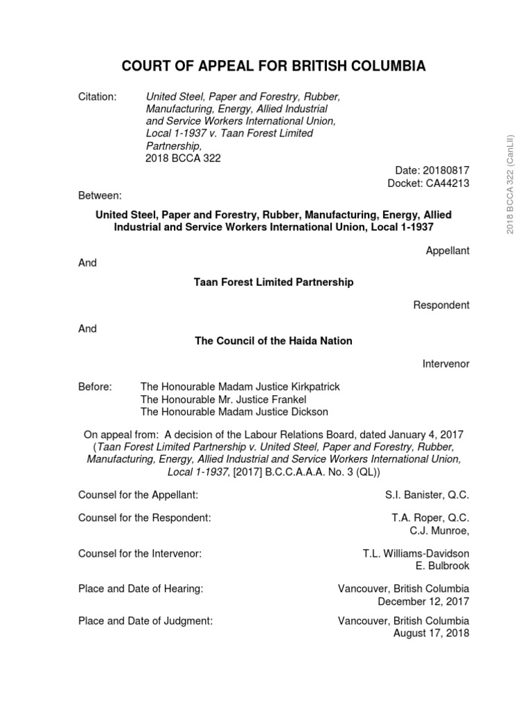 United Steel, Paper and Forestry, Rubber, Manufacturing, Energy, Allied