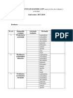 RAPORT DE ACTIVITATE JUSTIFICATIV-model