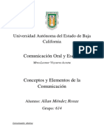 Conceptos y Elementos de La Comunicacion