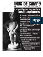 Cuaderno de Campo El Analisis Institucional HoyIIII