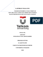 Analisis Prosedur Surat Perintah Pencairan Dana (SP2D) Pada Setda Bag. Program Dan Keuangan Kota Cilegon