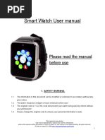 Smart Watch User Manual: Please Read The Manual Before Use