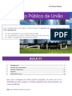 Ministrio Pblico Da Unio - Aula 1 - 20 Questes2838 Legislação Específica Mpu