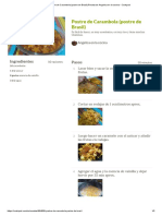 Postre de Carambola (Postre de Brasil) Receta de Angelica en La Cocina - Cookpad