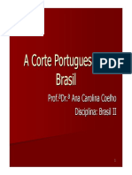 Aula 2 a Corte Portuguesa No Brasil