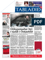 Fréttablaðið The Icelandic Newspaper With The Largest Circulation 16/12/2005