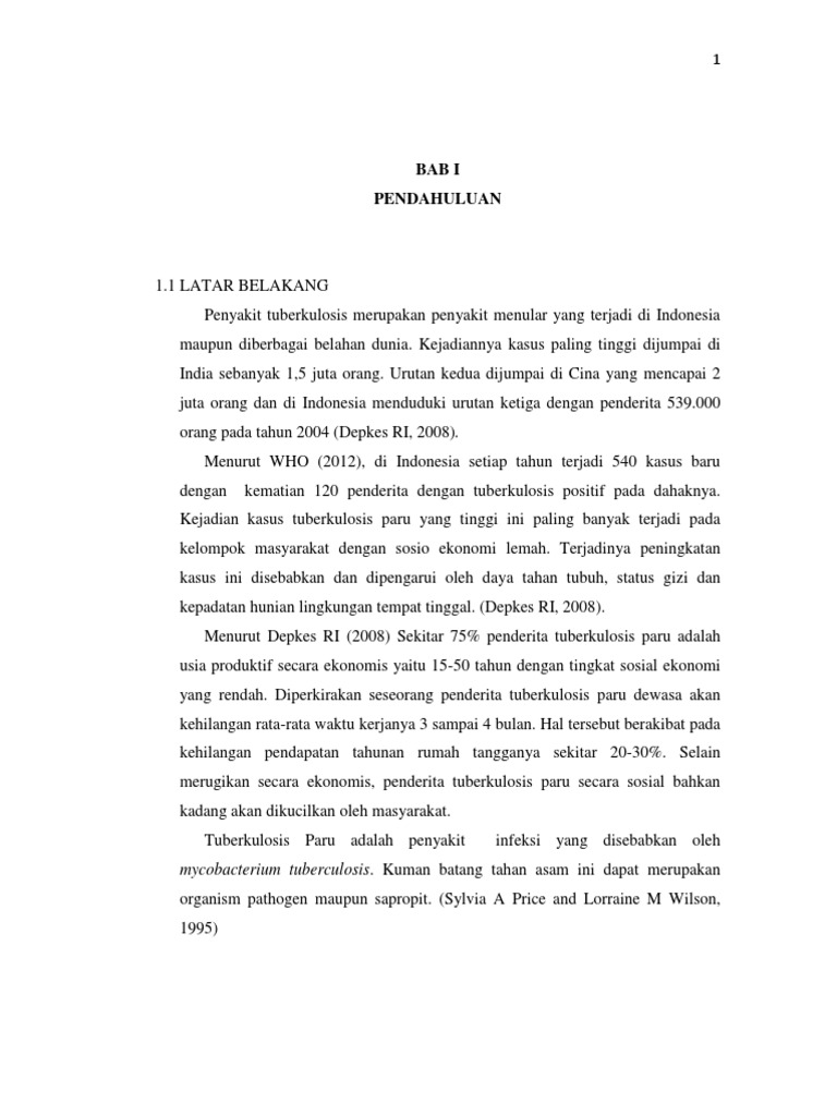 Patofisiologi TB Paru | PDF