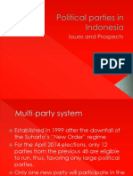 Political Parties in Indonesia