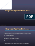 Graphics Pipeline: First Pass: Gopi - ICS186AW03 - Slide1