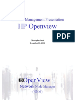 HP Openview NNM Network Management