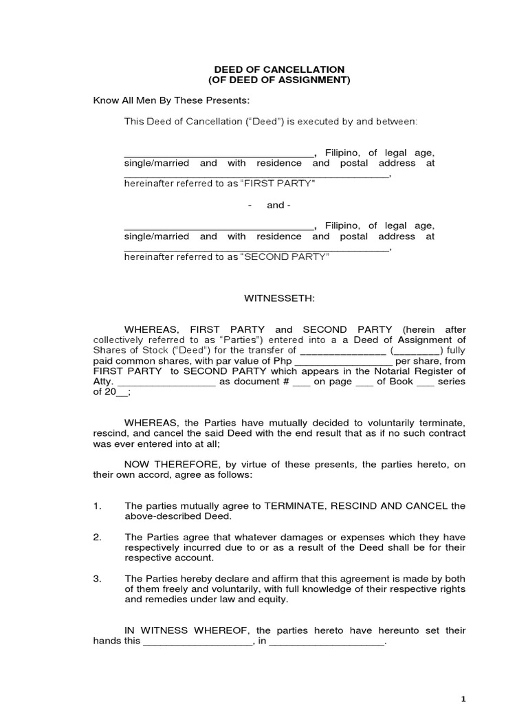 deed-of-cancellation-of-contract-sample-deed-common-law