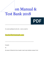 Solution Manual & Test Bank 2018