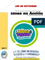 Plan de Actividad Ideas en Accion